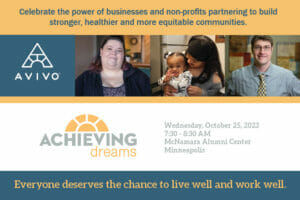 Achieving Dreams Event invitation banner image.
