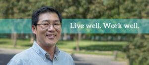 Website banner image showing a successful Avivo participant.