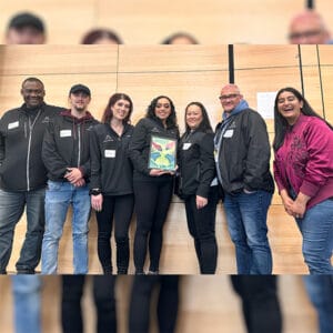 Avivo's Street Outreach Team has been named the City of Minneapolis 2025 Public Health Heroes, nominated by (right) Ward 10 Councilmember and Council Vice President Aisha Chughtai.